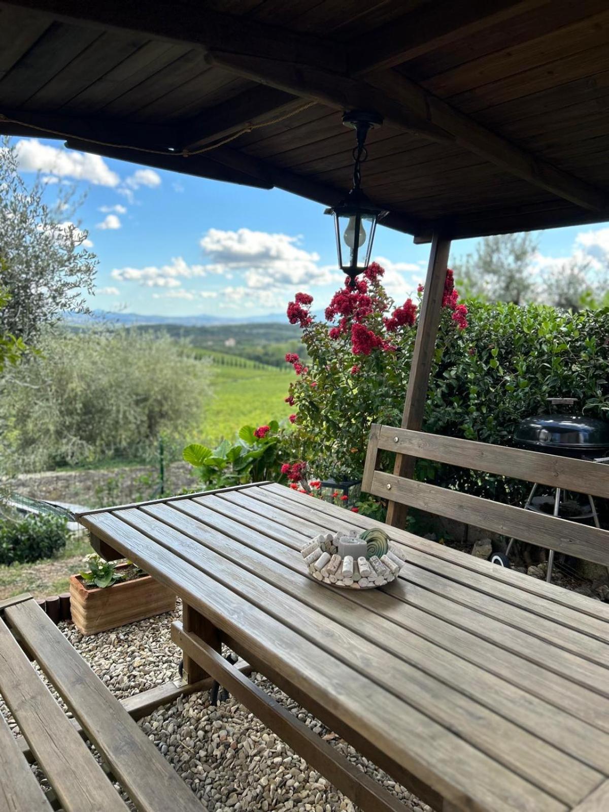 Апартаменти Casa Guardiavigna In Chianti San Gusme Екстер'єр фото